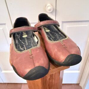 J-41 Brown Leather Mary Jane Adventure Shoes